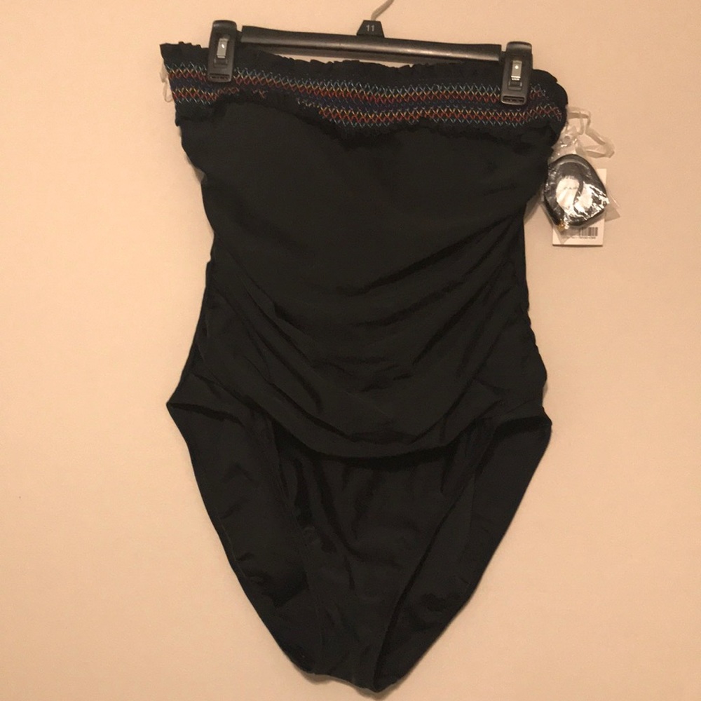 Black One Piece Bathing Suit